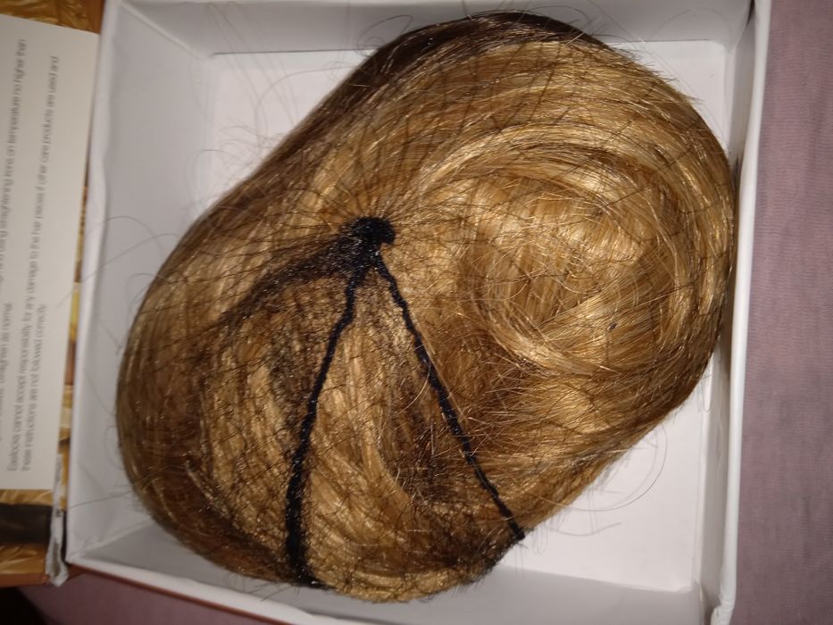 Бусы стекло новые шиньон хвост