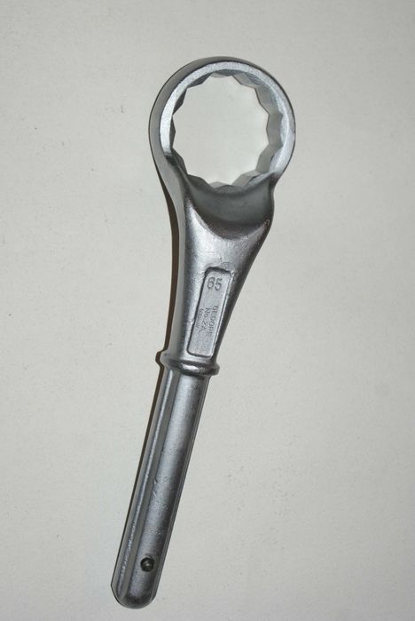 КЛЮЧ GEDORE накидний односторонній силовий вигнутий метричний 65 мм