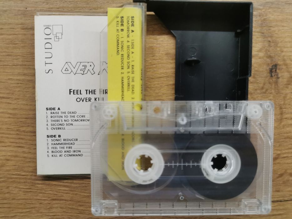 Overkill – Zestaw 3 kaset magnetofonowych (Starling / RC / Studio) Thrash Metal