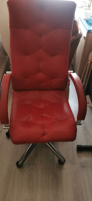 Fotel  ze skóry możliwy dowóz