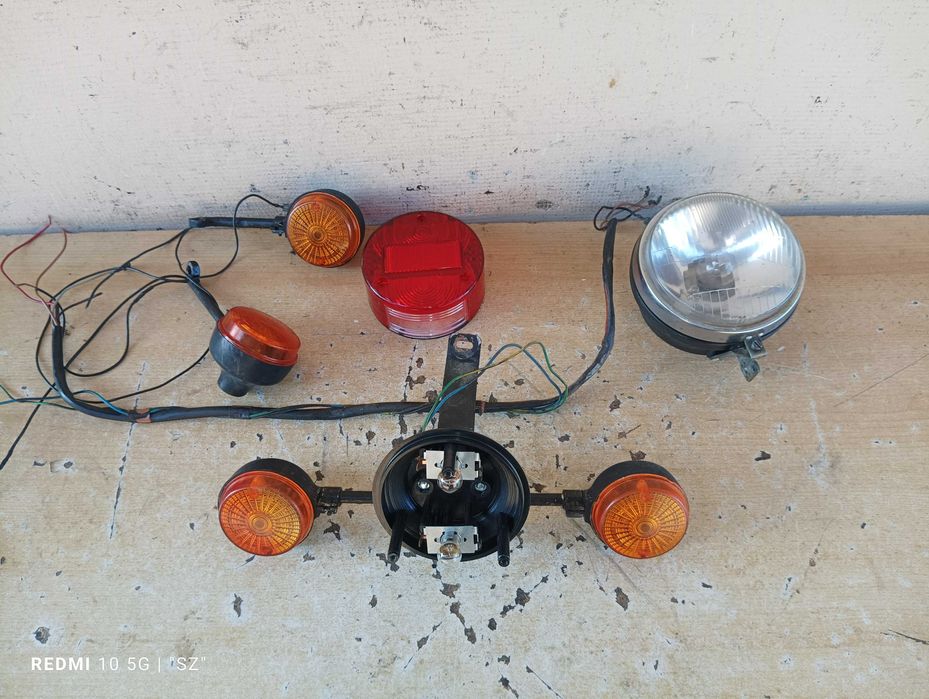 Simson S50, S51 - części - lampy - kierunkowskazy - 1983