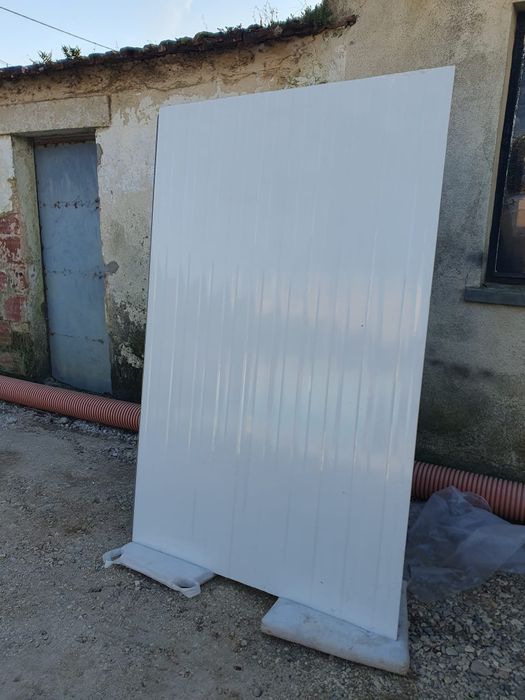 2 Placas Cobertura Painel Sandwich 5 Ondas 150cmx103cm Valor Unitário