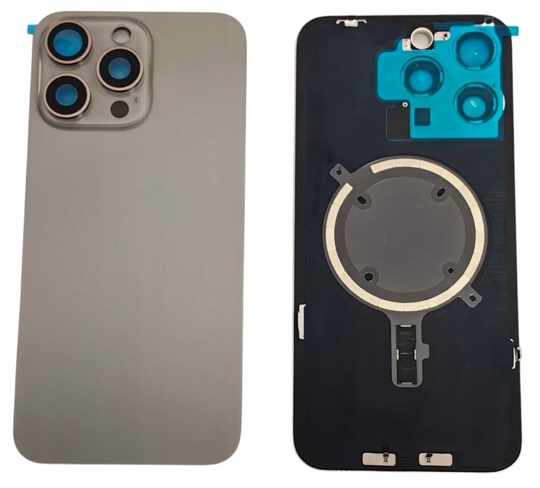 Obudowa, Panel Tył Uzbrojony Z Magsafe Do Iphone 15 Pro Max Natural