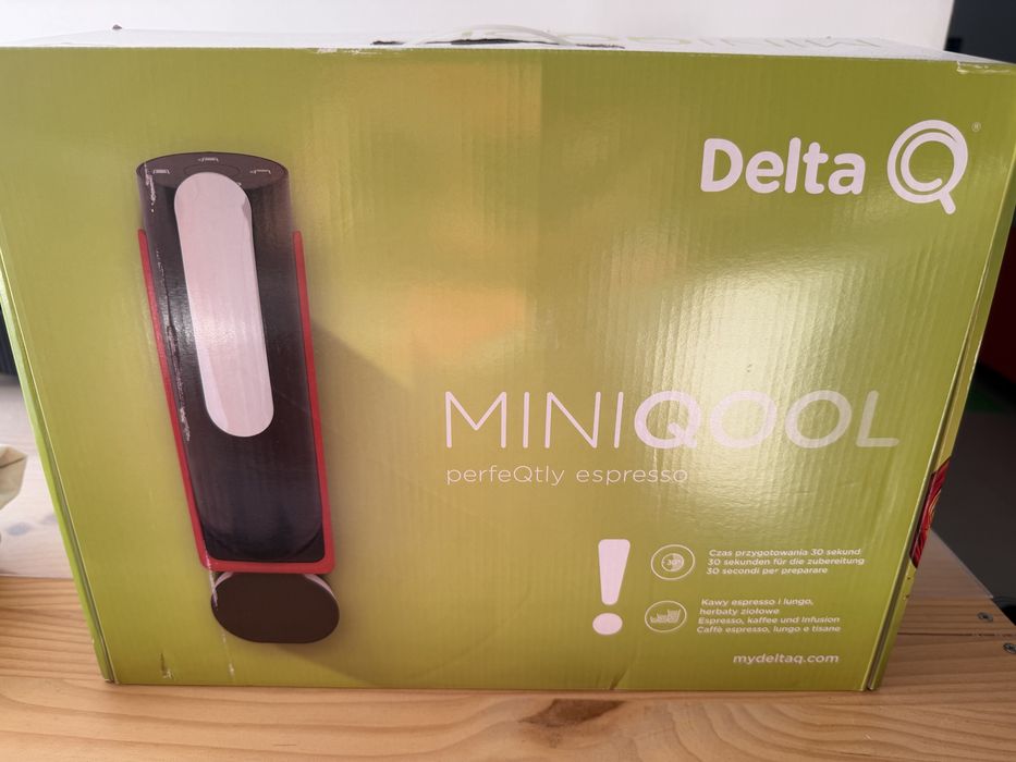 Máquina café Delta Q Mini Qool Vermelha