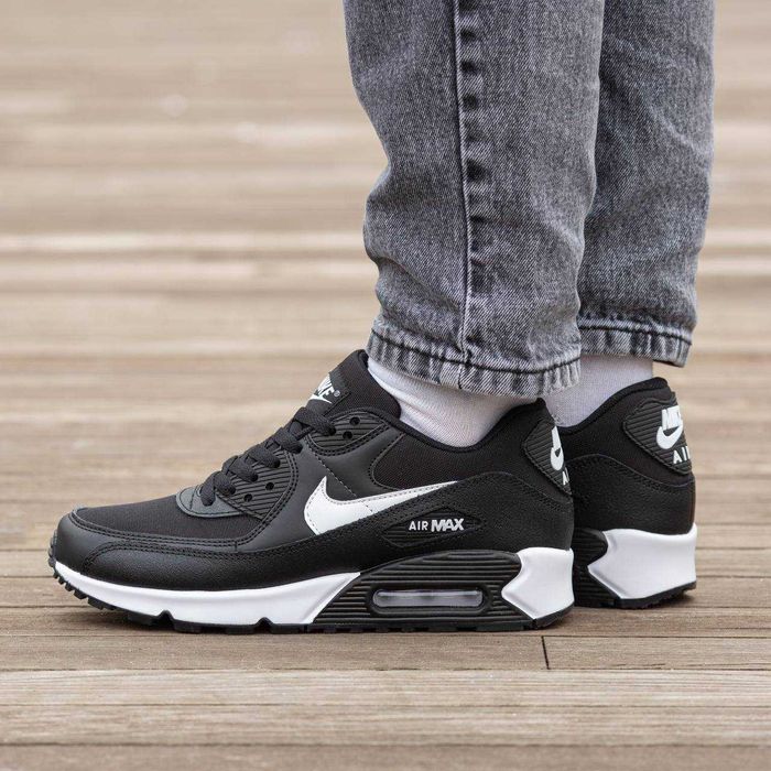 ТОП ПРОДАЖУ! Nike Air Max 90 x  Black/White 38 39 40 41 42 43 44 45