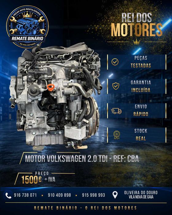 Motor VOLKSWAGEN 2.0 TDI CBA