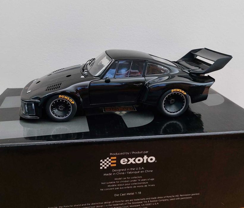 Miniatura Porsche 935 Turbo Client Private Team 1976 EXOTO 1:18