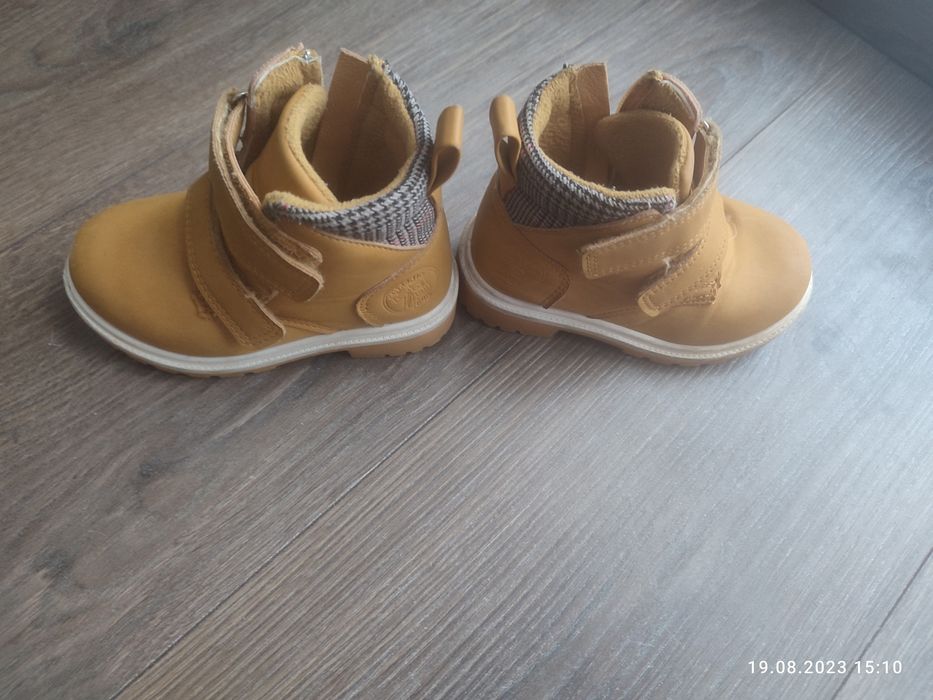 Miodowe żółte Trapery jak Timberlake 23 rzepy