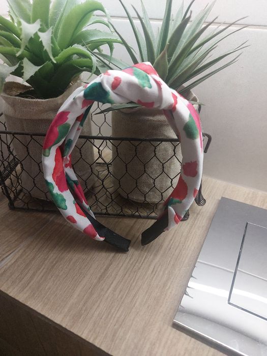 Kolorowa opaska do włosów