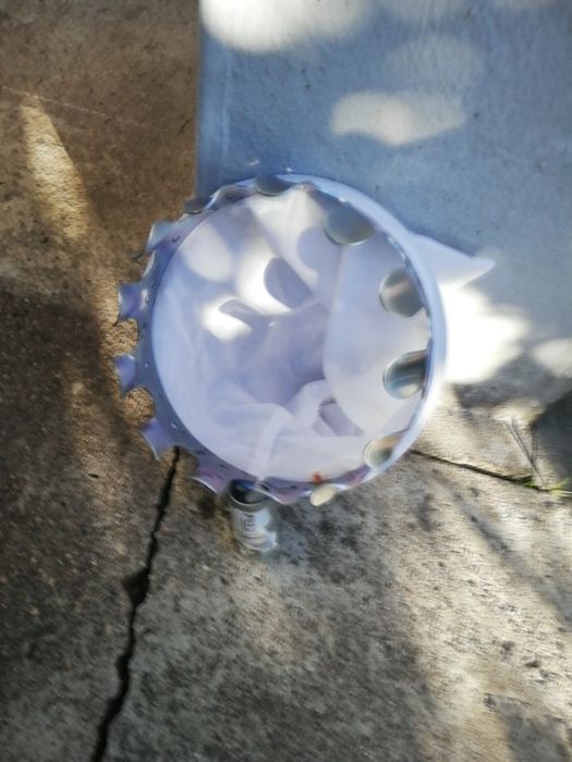 APANHADOR de FRUTA ( 16cm Metal )   +   VARÕES Inox