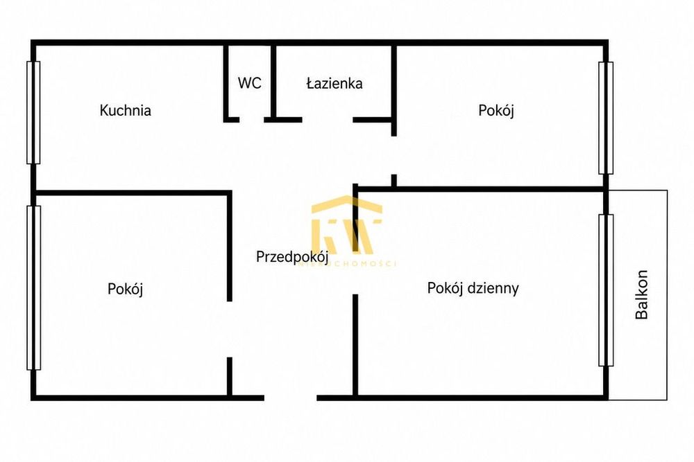 Mieszkanie na sprzedaż, 64 m²