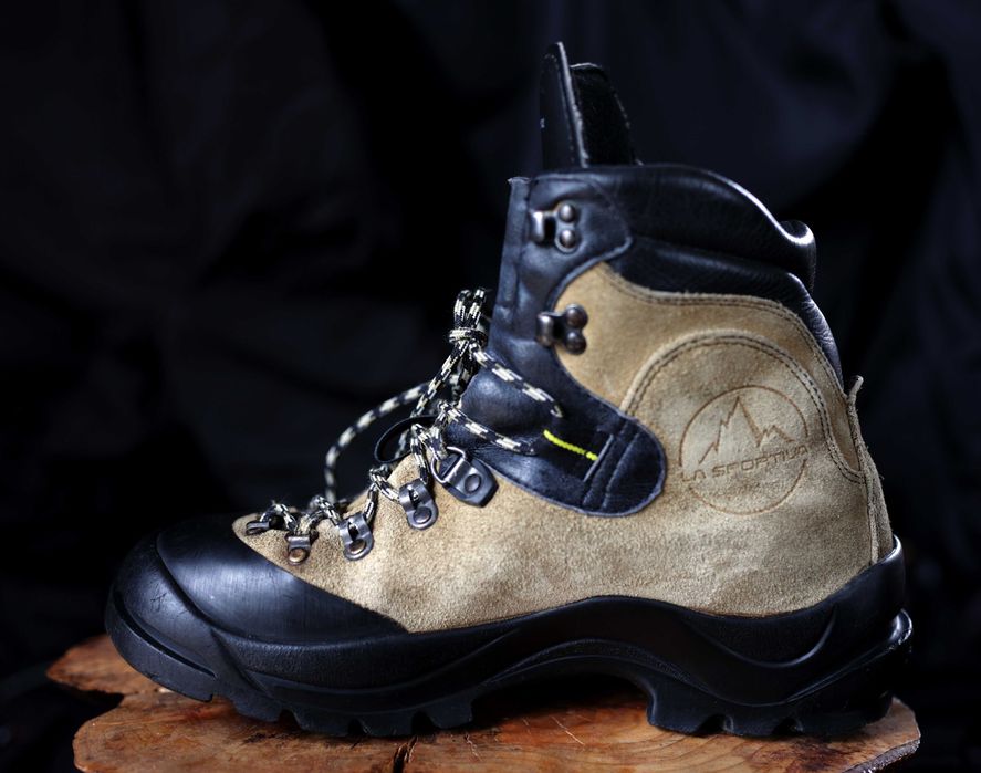 Buty górskie pod raki automatyczne La Sportiva Makalu GTX stan super.