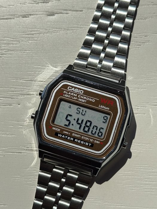 Casio relógio a159w digital novo