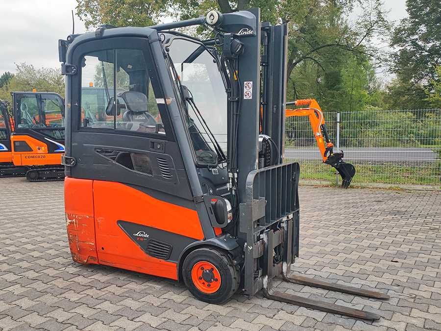 Wózek widłowy elektryczny Linde E16H-02 1,6t hilo 3,34m 2018 | 8758h