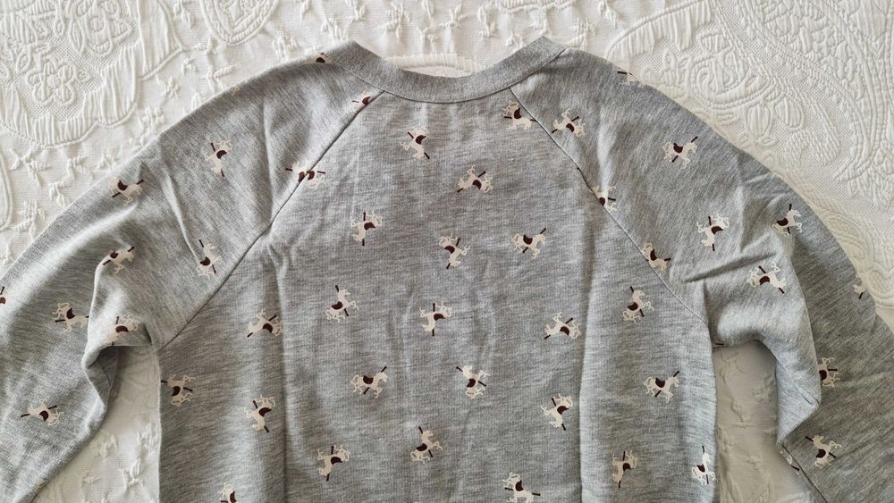 Camisola Cinza estampada, Pull & Bear, tamanho S