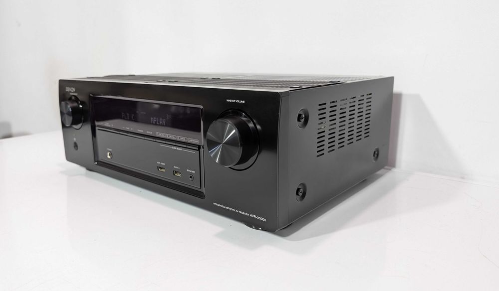 5.1 Ресивер Denon AVR-X1000,має 120 Вт/канал/HDMI/ARC/USB/ЦАП/HD Audio