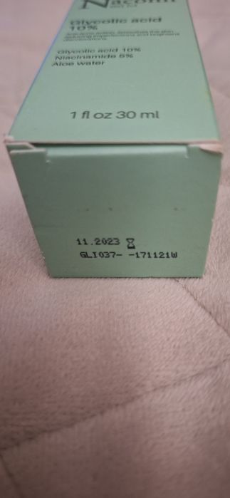 Nacomi kwas glikolowy 10%