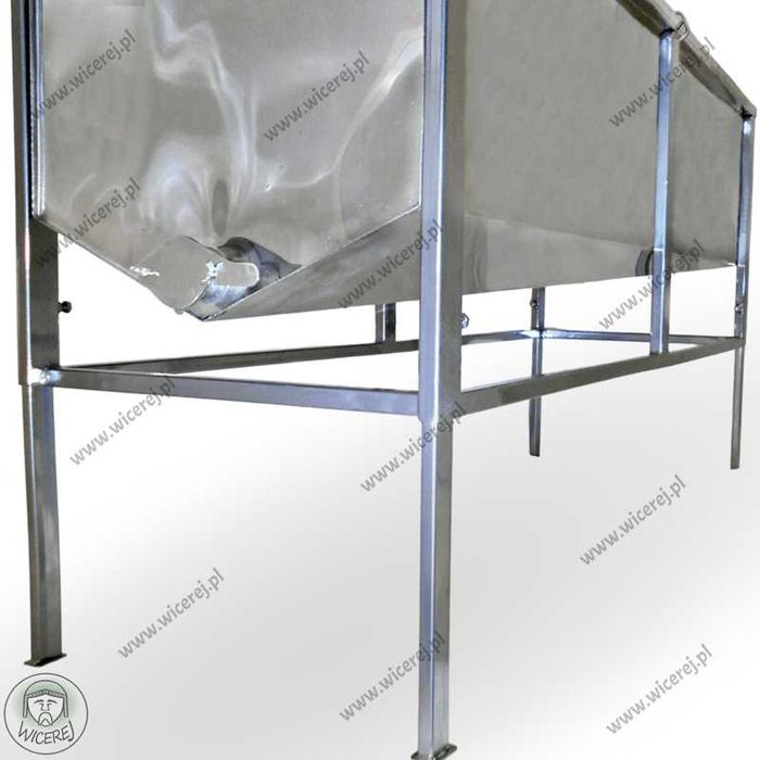 Atest PZH Stół do odsklepiania ramek 1,5m Dadant Nierdzewny z SITEM