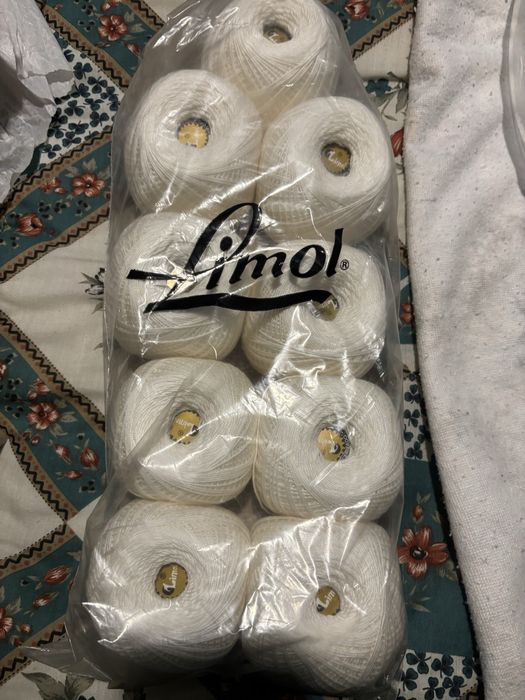 Rolo de algodão  19 rolos marca limol 100% Algodão mercerizado