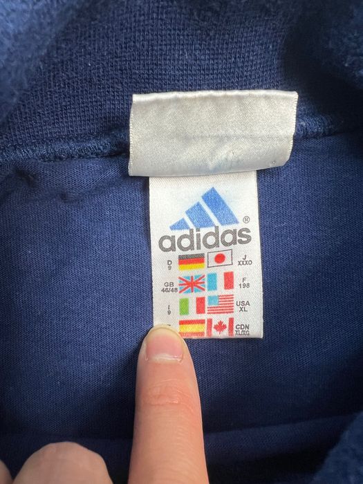 Turtleneck Longsleeve Adidas vintage 90’s navy