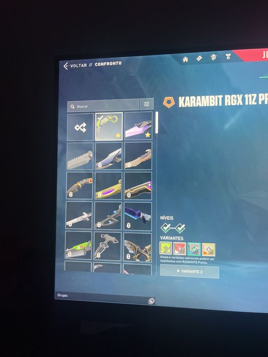platina 1 lvl 130 com vandal : gaia, phaseguard. phantons: recon, reaver, kuronami, pinaculo sombrio. facas: buterfly singularidade, karambit  rgx