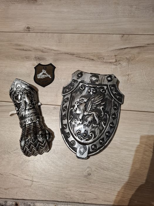 Rycerz przebranie dodatki ozdoby