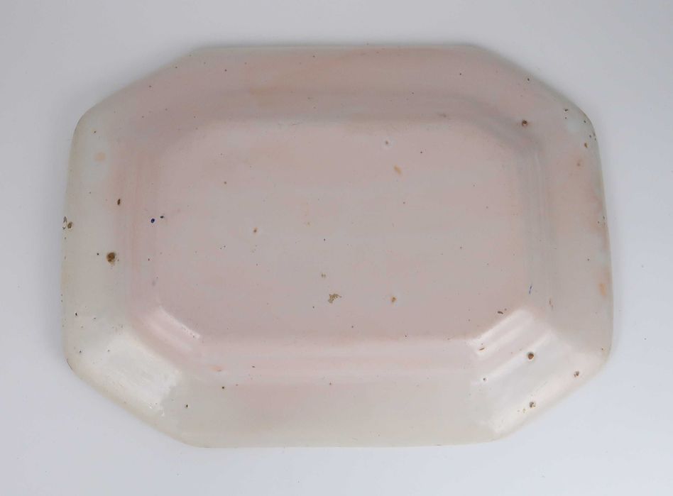 Travessa faiança antiga - Pássaros