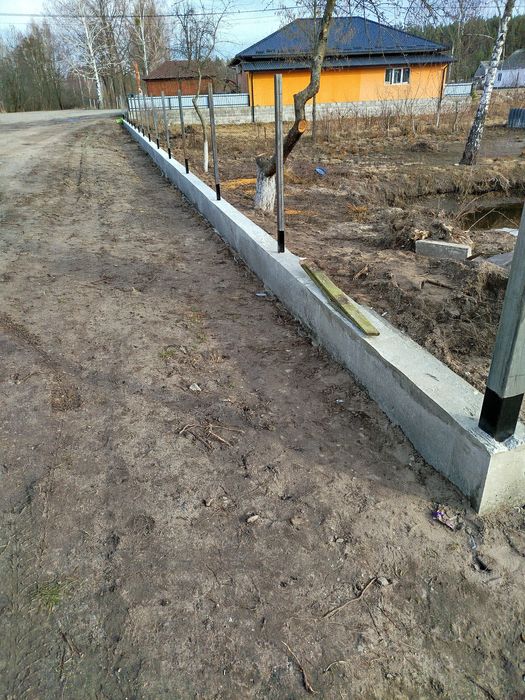Фундаментні роботи,власна опалубка!