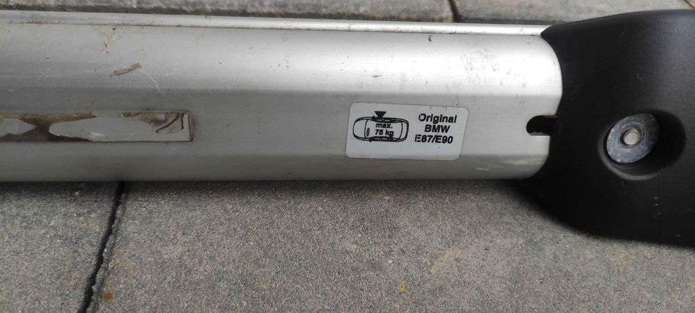 Belki dachowe BMW E87 E90 oryginał bagażnik dachowy OEM