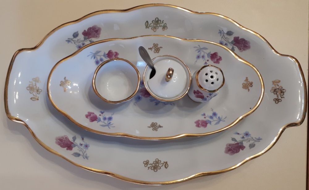 сервиз фарфоровый обеденный СССР Барановского завода.