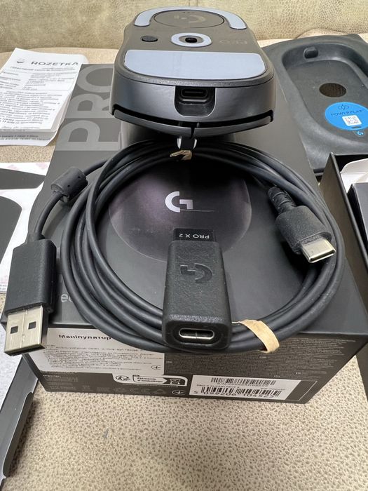 Миша Logitech G Pro X Superlight 2 Lightspeed Wireless Black