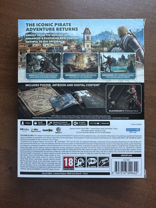 Assassins Creed Black Flag PS5