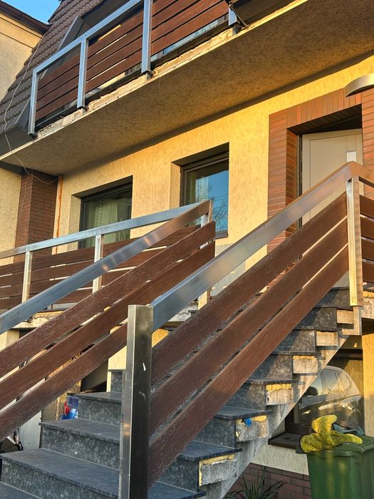 Balustrada zewnętrzna używana