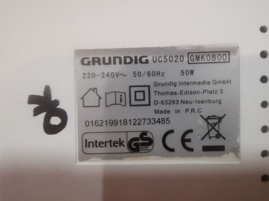 Myjka ultradzwiękowa Grundig