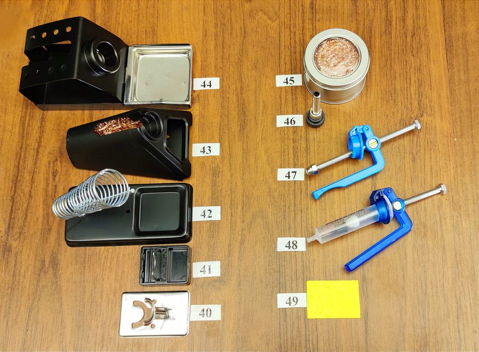 Паяльник и комплектующие для пайки