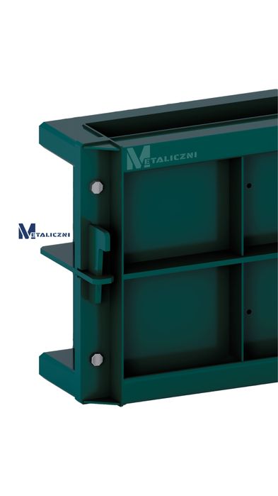 Forma L do ścian oporowych typu L - 150x50x50, elka, L, beton, bloki