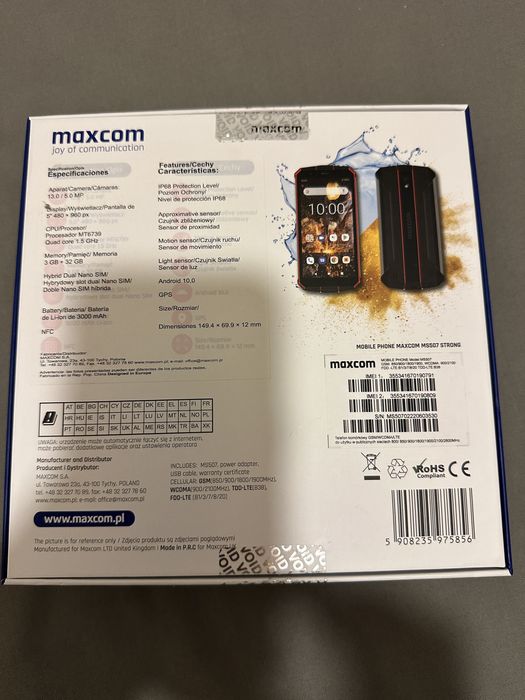 Telemovel Maxcom MS507 Strong IP68 como novo