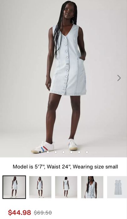 Levi’s сарафан джинсовый