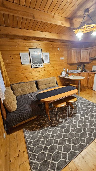 Międzybrodzie domek nad jeziorem w górach 50m plaża,