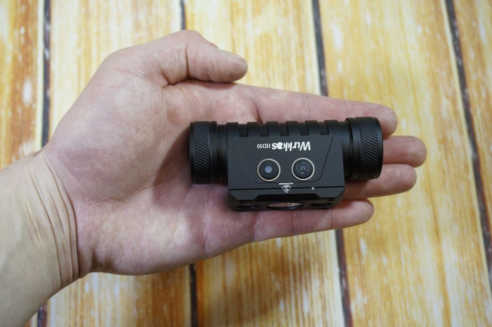 Wurkkos HD50 налобний ліхтар з червоним світлом XHP 50D 21700
