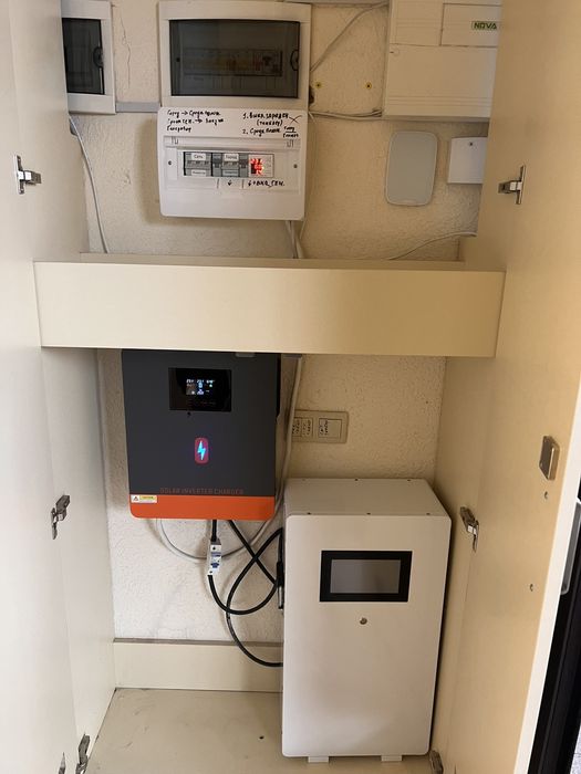 Комплект Літієва батарея LiFePO4 Dyness 5кВт +інвертор Anern 6кВт 48В