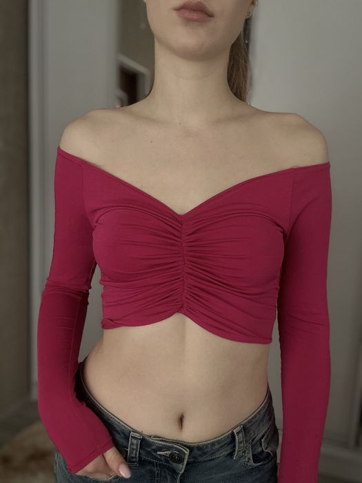 PRETTYLITTLETHING топ з довгим рукавом