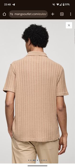 Футболка поло Mango