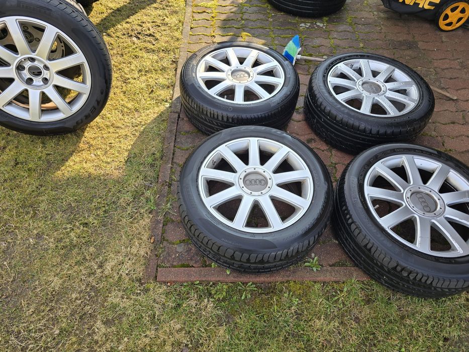 Felgi audi 18 z Opony michelin pirelli