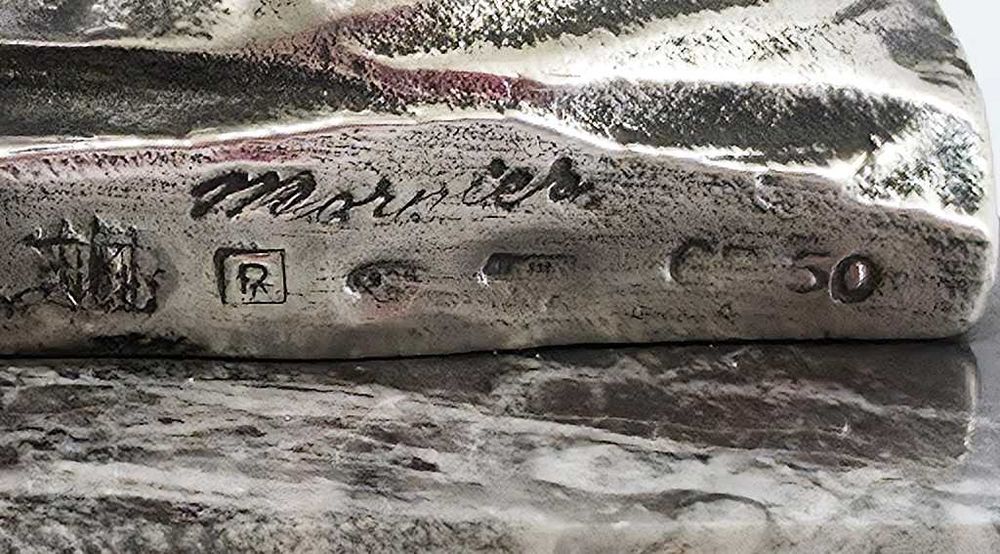 Rzeźba autorska - DAVID - srebro próba 925