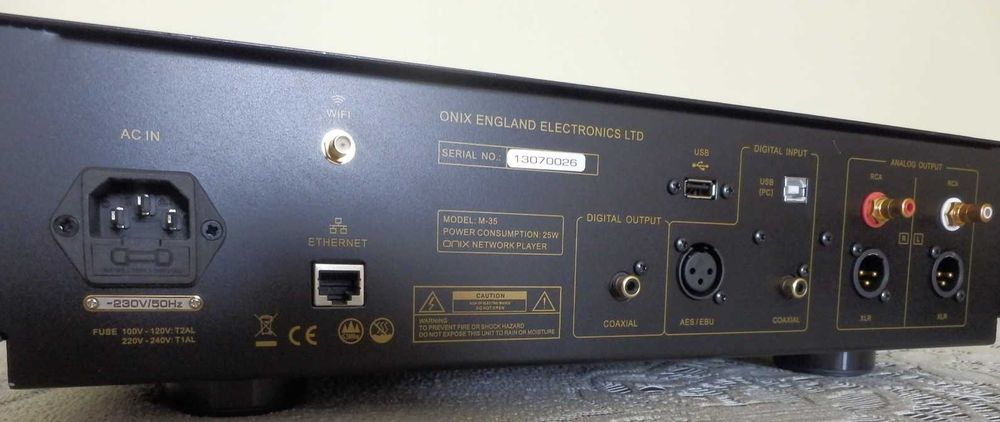 Onix M-35 streamer + DAC