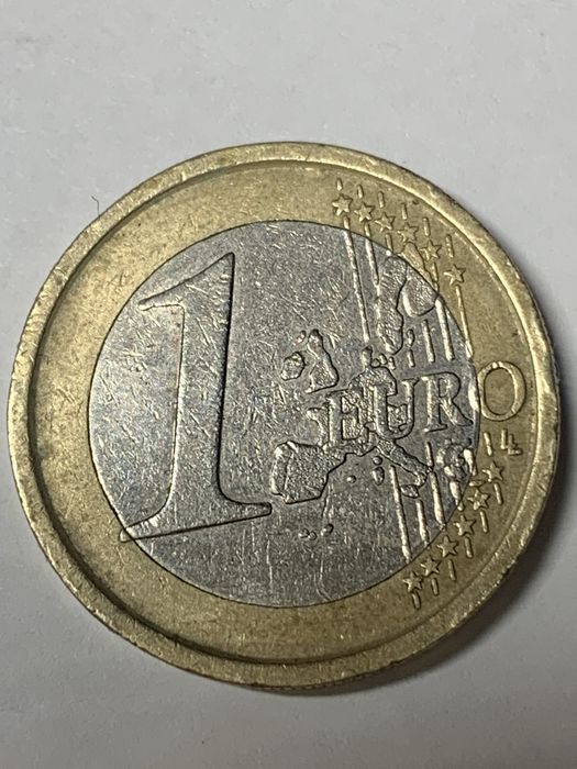 Монета    1    євро