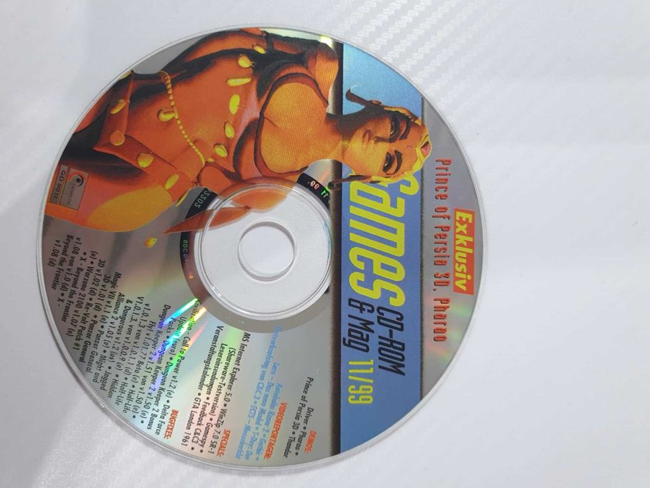 PC Games 11/1999 Prince of Persia 3D, Pharao gry PC