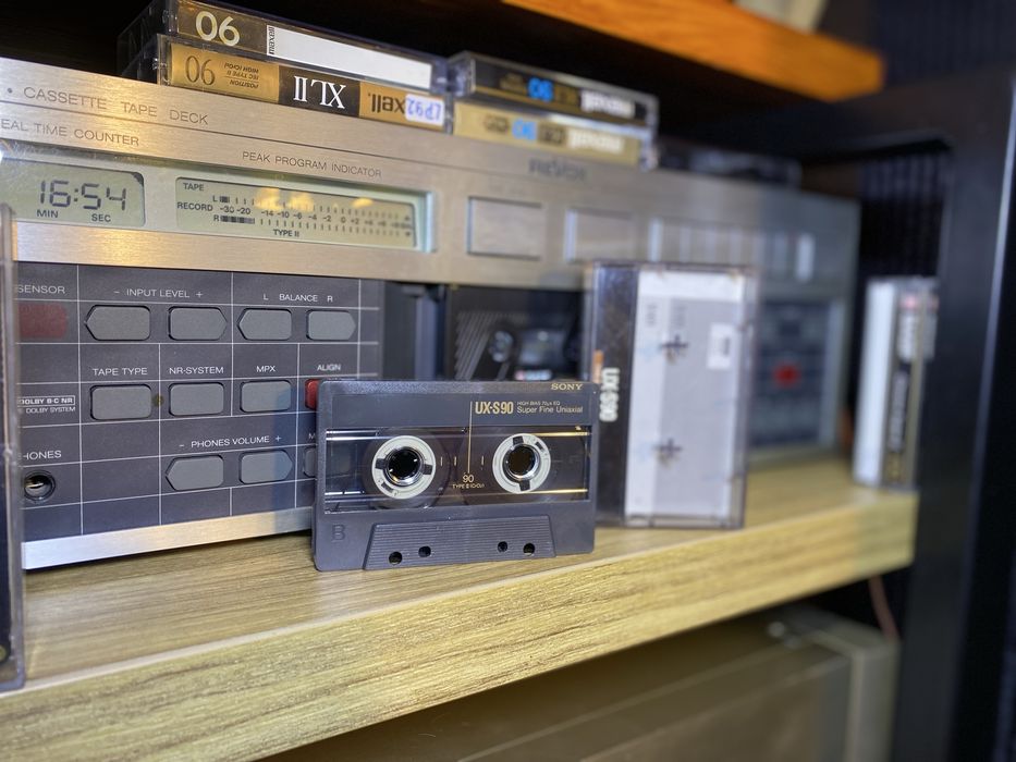 Kaseta magnetofonowa Sony UX-S 90 Chrome, Italo Disco Mega Hits - B215. Archiwum radia, jakość studyjna. Kolekcja prywatna