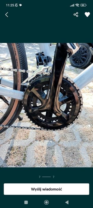 Rower custom gravel 56 cm Tiagra/GRX/105